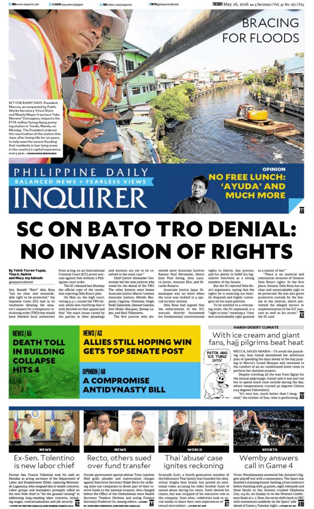 Today’s Paper: May 26, 2026