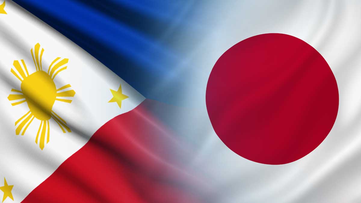 Philippines-Japan flags. INQUIRER FILE PHOTOS