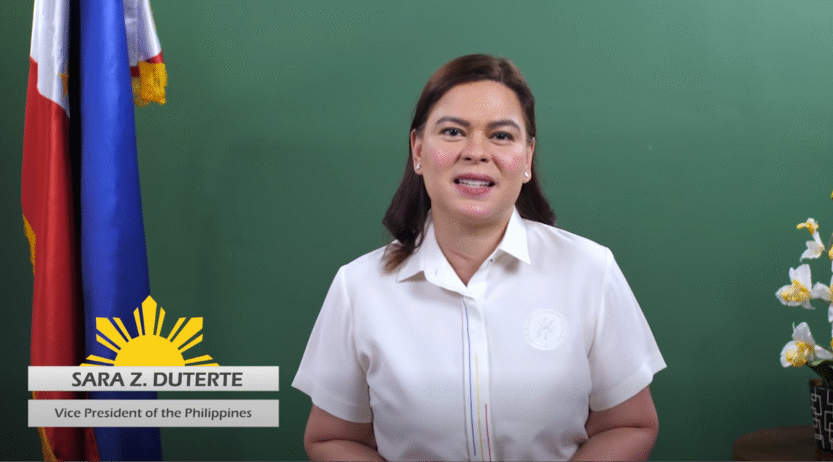 Vice President Sara Duterte on Wednesday urged the Philippine Navy to remain steadfast in defending the country’s sovereignty
