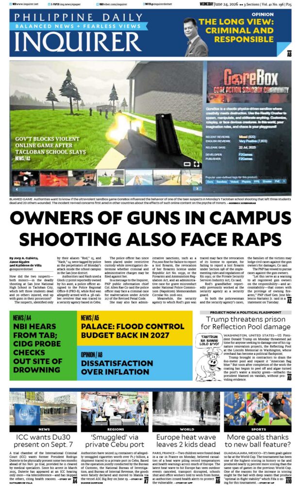 Today’s Paper: June 24, 2026