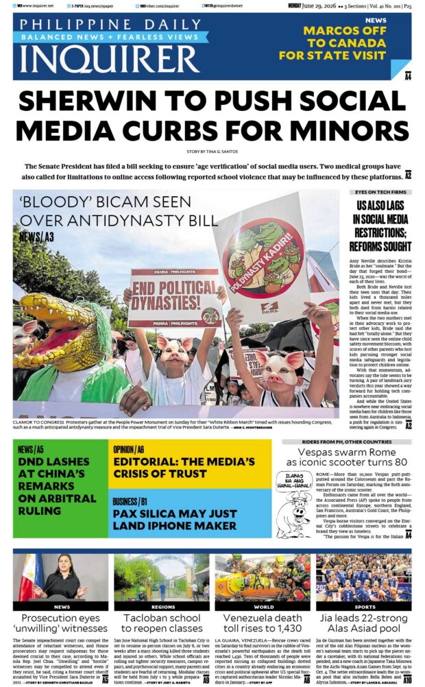 Today’s Paper: June 29, 2026