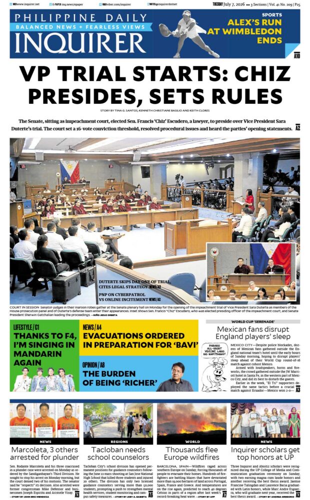 Today’s Paper: July 7, 2026