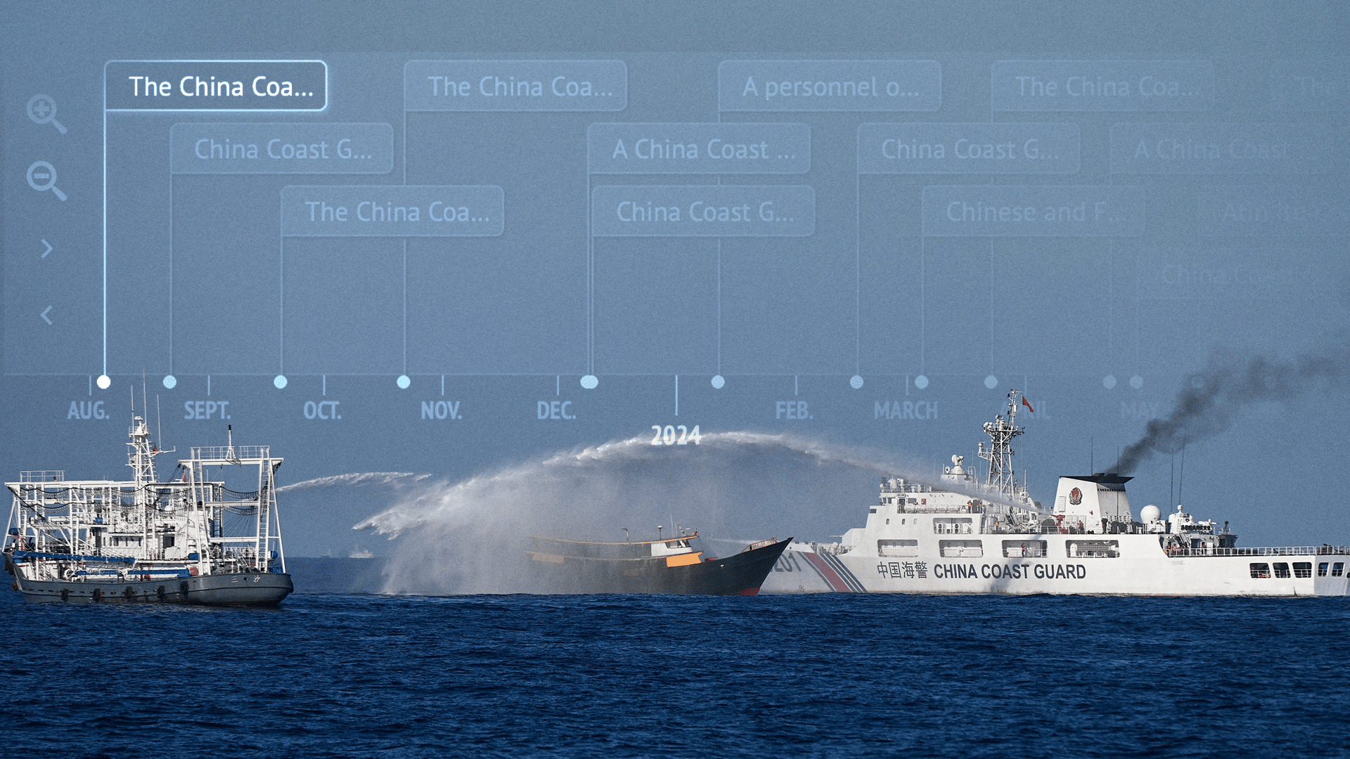 File photo. From lasers to water cannons: China’s aggression in West Philippine Sea