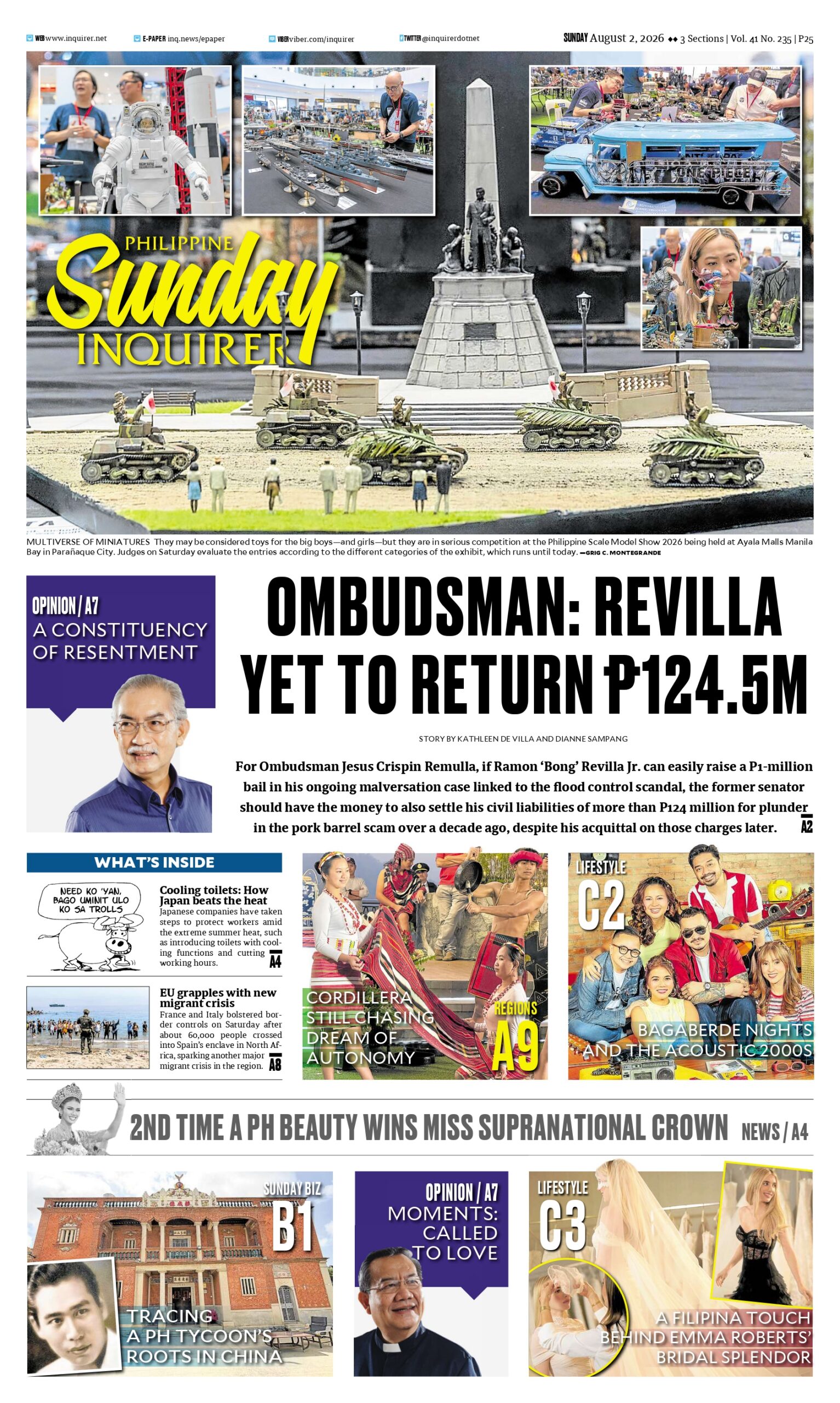 Today’s Paper: August 2, 2026