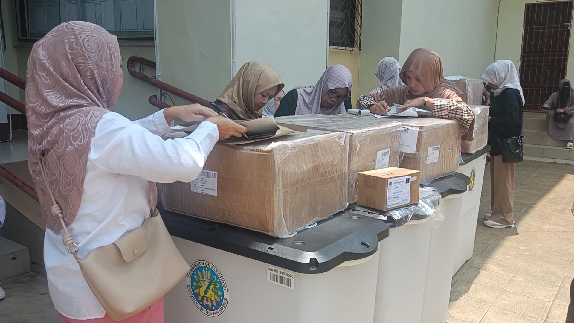 Comelec, military officials inspect Lanao del Sur polling precincts