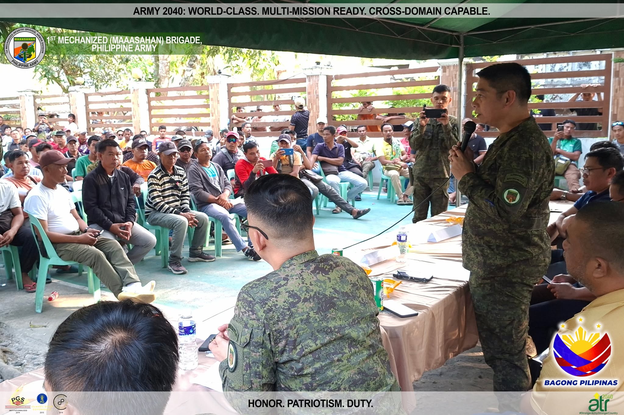 Army and MILF leaders meet to support peaceful BARMM elections