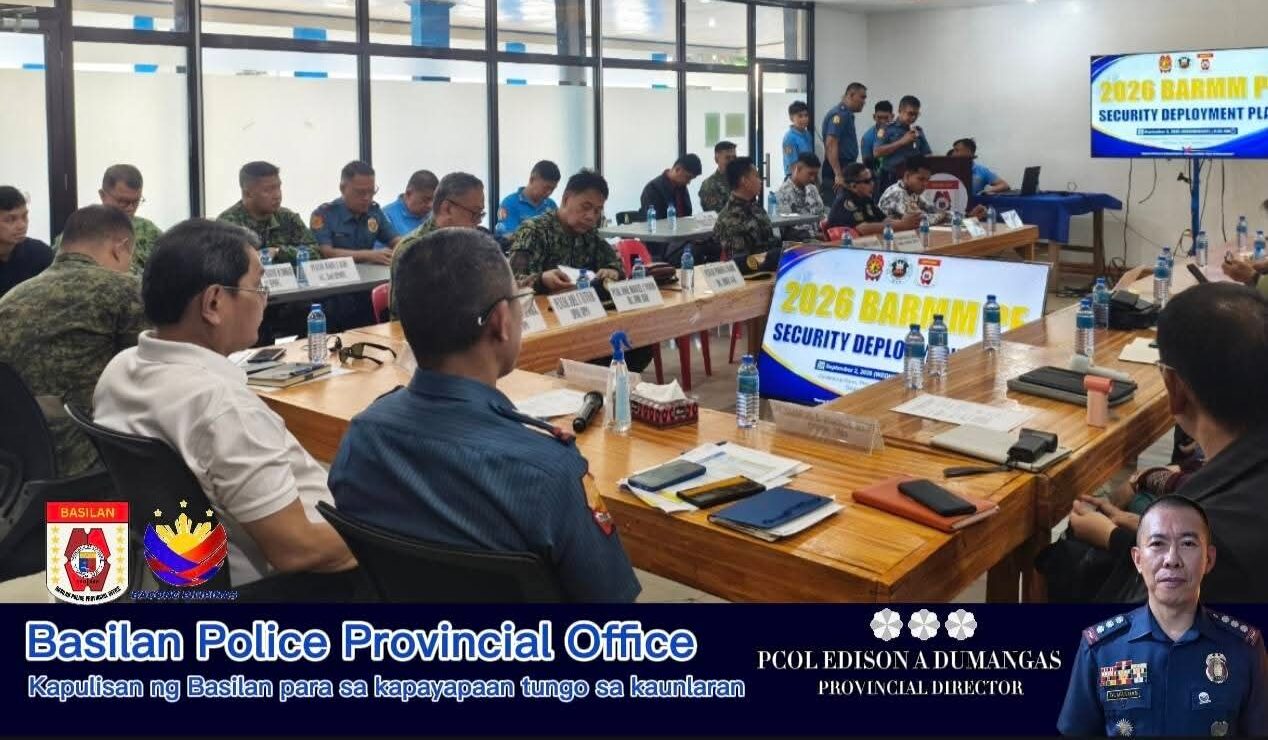 Basilan security forces intensify coordination ahead of BARMM polls
